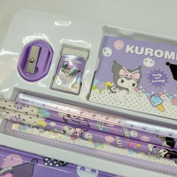 Brand New Kuromi Stationery Set - Picture 5 of 6